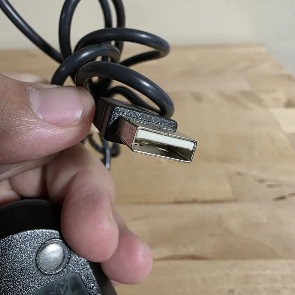 Genuine DELL 3 Button Usb Optical Mouse M-UVDEL1 Tested Working